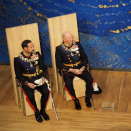 11. oktober: Kronprins Haakon er til stede når Hans Majestet Kongen forestår den høytidelige åpningen av det 8. Sameting i Karasjok. Foto: Liv Anette Luane, Det kongelige hoff.
